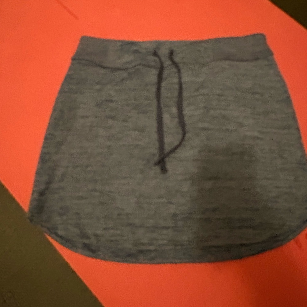 Athleta Heather Gray Mini Skirt